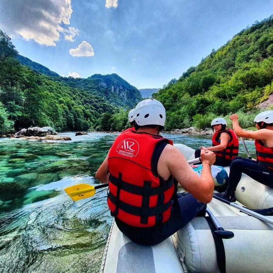 Rafting Camp Modra Rijeka Hotell Scepan-Polje Exteriör bild