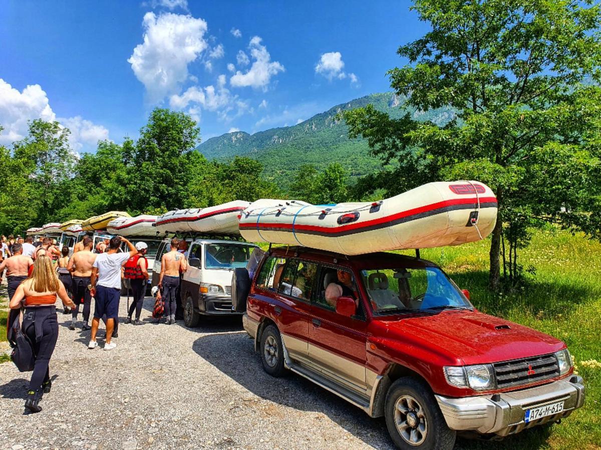 Rafting Camp Modra Rijeka Hotell Scepan-Polje Exteriör bild