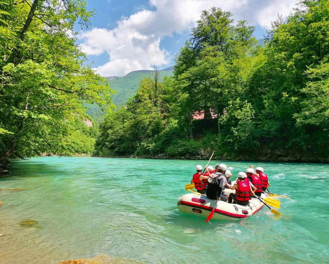 Rafting Camp Modra Rijeka Hotell Scepan-Polje Exteriör bild