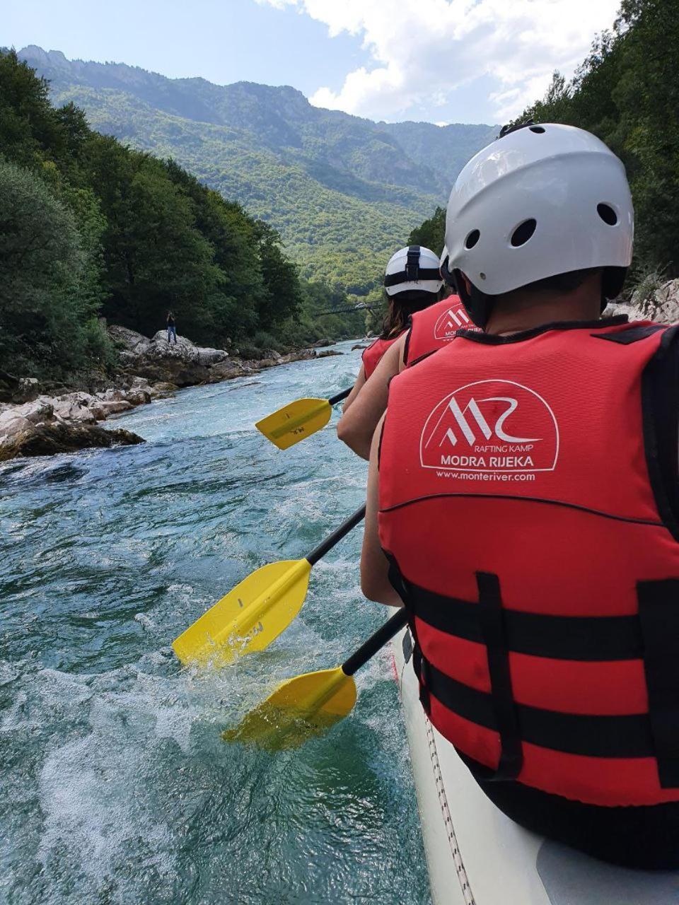 Rafting Camp Modra Rijeka Hotell Scepan-Polje Exteriör bild